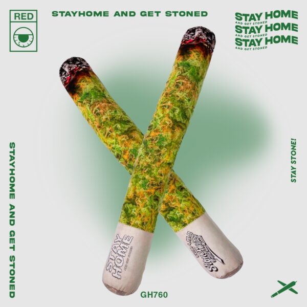 STAYHOME x Stonersmokeshop Joint Pillow：圖片 9