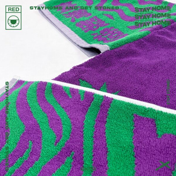 「 StayHome 」2023 Legalize Marijuana towel：圖片 5