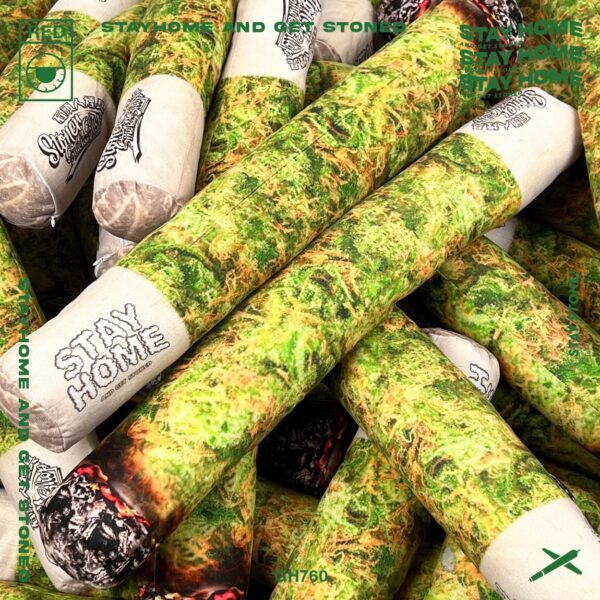 STAYHOME x Stonersmokeshop Joint Pillow：圖片 6