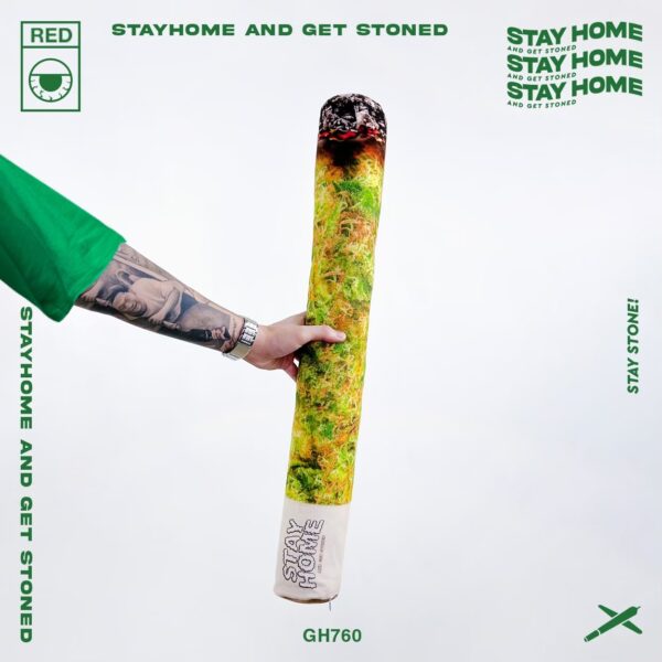 STAYHOME x Stonersmokeshop Joint Pillow：圖片 2