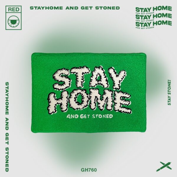 STAYHOME Smokey Logo地墊：圖片 2