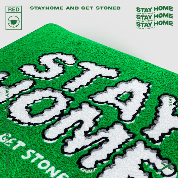 STAYHOME Smokey Logo地墊：圖片 3