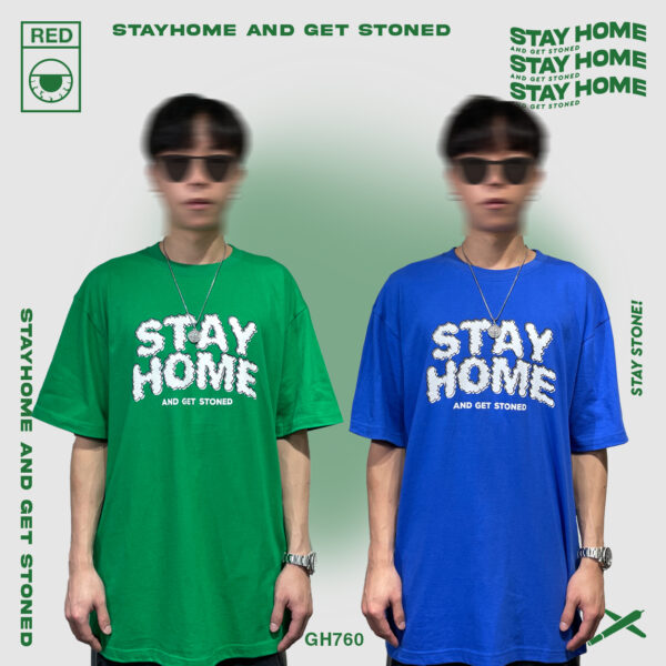 STAYHOME Smokey 經典短TEE：圖片 2