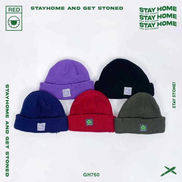 STAYHOME 經典毛帽 “Brain Stoned Beanie”：圖片 2