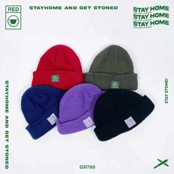 STAYHOME 經典毛帽 “Brain Stoned Beanie”：圖片 3