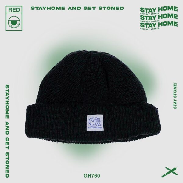 STAYHOME 經典毛帽 “Brain Stoned Beanie”：圖片 6