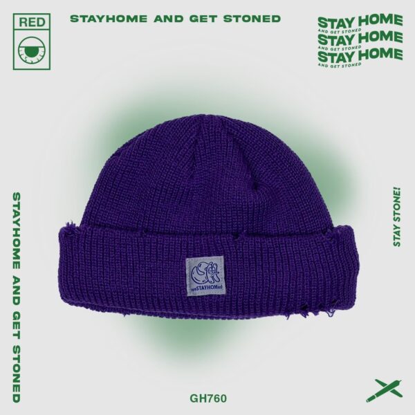 STAYHOME 經典毛帽 “Brain Stoned Beanie”：圖片 7