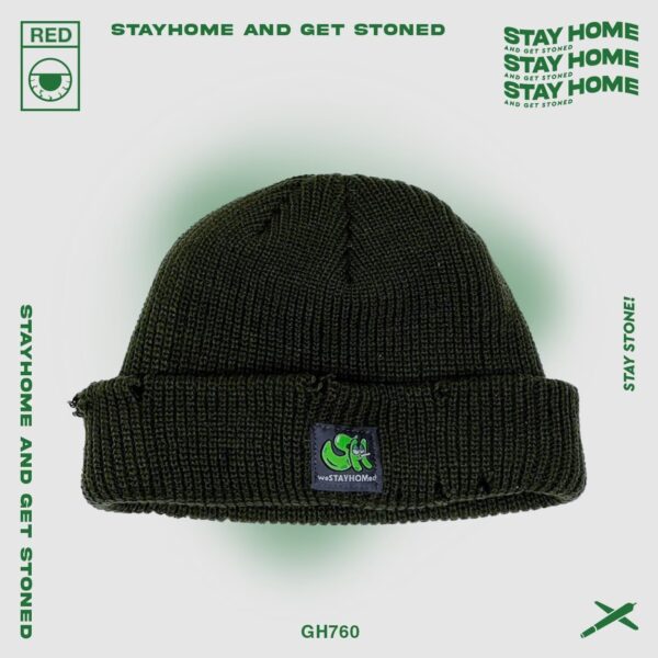 STAYHOME 經典毛帽 “Brain Stoned Beanie”：圖片 8