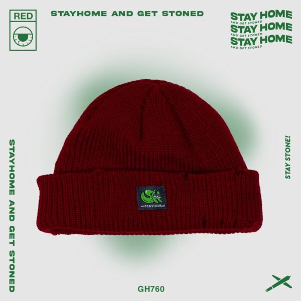 STAYHOME 經典毛帽 “Brain Stoned Beanie”：圖片 9