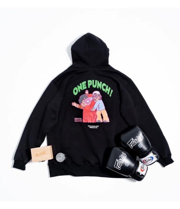 STAYHOME SHPNC One Punch Logo Hoodie：圖片 3