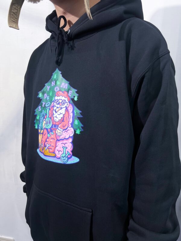 STAYHOME Stoned Santa Hoodie：圖片 5