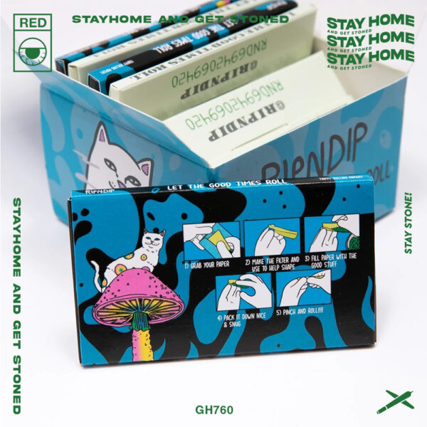 RIPNDIP Rolling Papers Mixed 12 Pack 短捲紙組合包：圖片 3