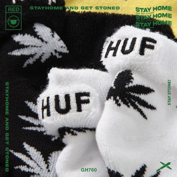 Huf Essentials Baby Seeds Socks 大麻葉寶寶襪襪組：圖片 6