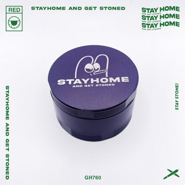 STAYHOME 63mm 陶瓷塗層 不沾黏 四層式研磨器 磨碎器 Grinder：圖片 3