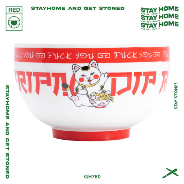 RIPNDIP 中指貓 Lucky Nerm Bowl 幸運A碗：圖片 4