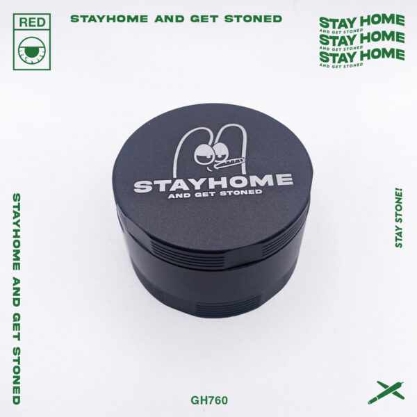 STAYHOME 63mm 陶瓷塗層 不沾黏 四層式研磨器 磨碎器 Grinder：圖片 2