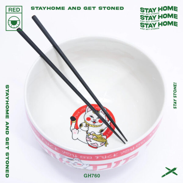 RIPNDIP 中指貓 Lucky Nerm Bowl 幸運A碗：圖片 5