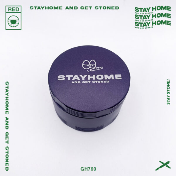 STAYHOME 63mm 陶瓷塗層 不沾黏 四層式研磨器 磨碎器 Grinder：圖片 2