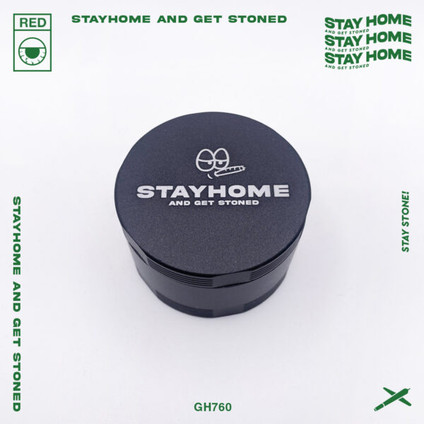 STAYHOME 63mm 陶瓷塗層 不沾黏 四層式研磨器 磨碎器 Grinder：圖片 3