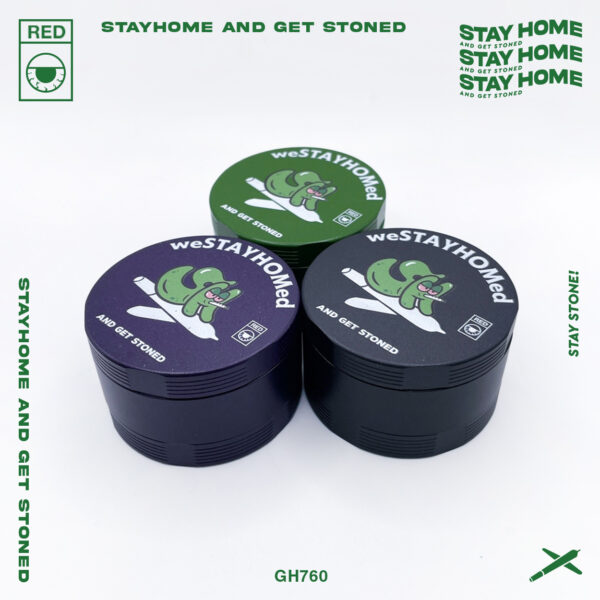 STAYHOME 63mm Herb Grinder 研磨器：圖片 2