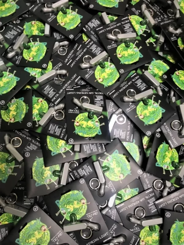 Rick and Morty 傳送槍鑰匙圈 Portal Gun Keychain：圖片 7