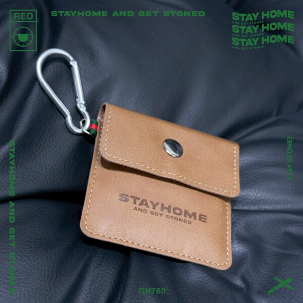 【STAYHOME】 皮革熄煙袋：圖片 3