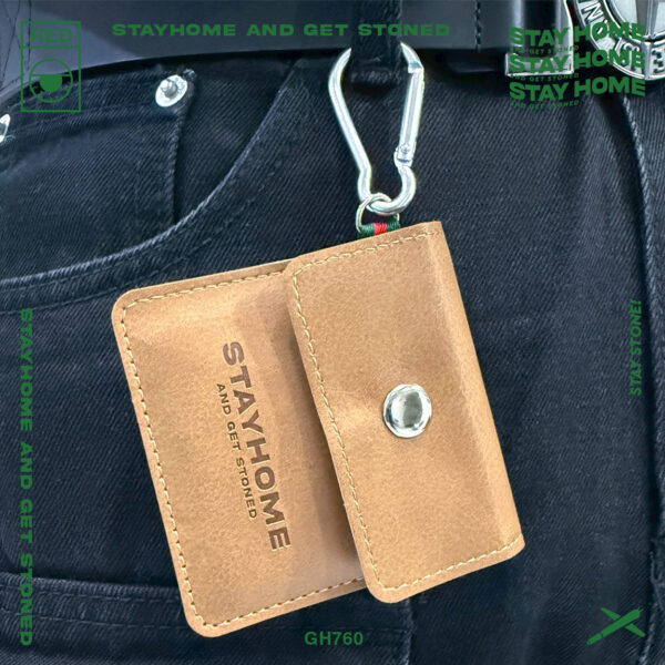 【STAYHOME】 皮革熄煙袋