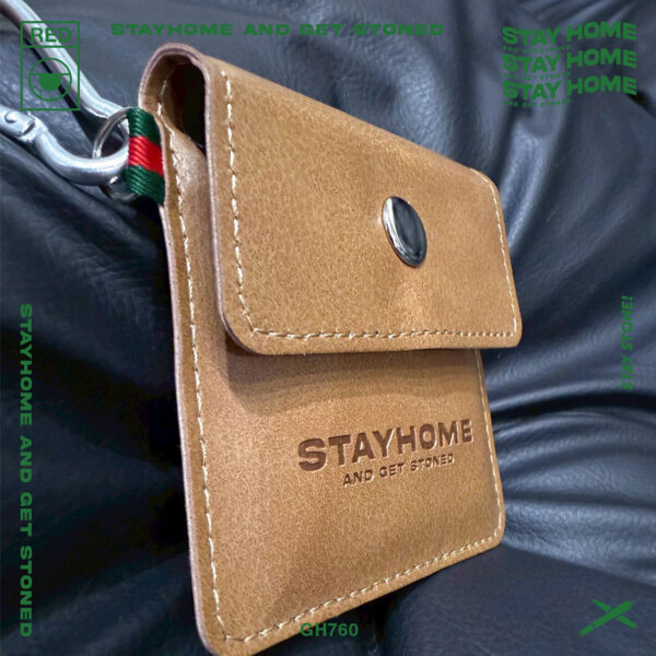 【STAYHOME】 皮革熄煙袋：圖片 2