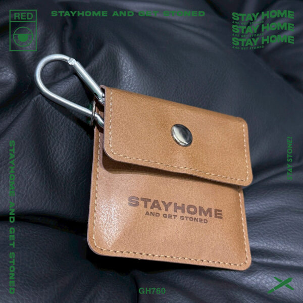 【STAYHOME】 皮革熄煙袋：圖片 4