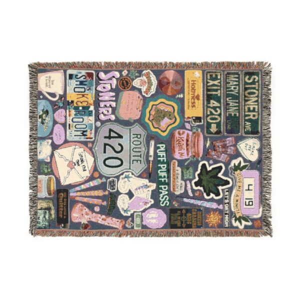 肆貳零高速公路地毯 Stoner Route 420 Blanket STAYHOME