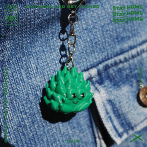 Funheart Studio Lower Pop Keychain Sativa Pop