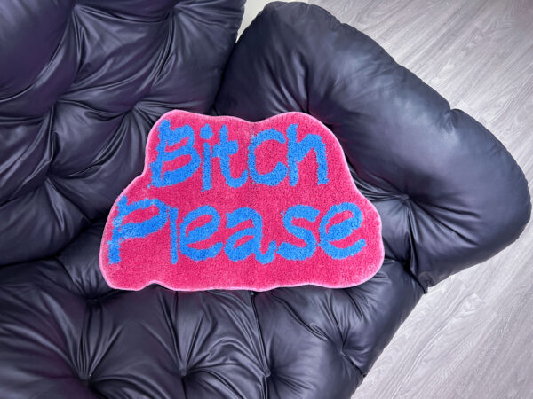 Bitch Please 植絨地墊