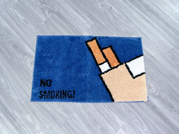 NO SMOKING 插畫地墊：圖片 11