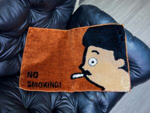 NO SMOKING 地墊 STAYHOME