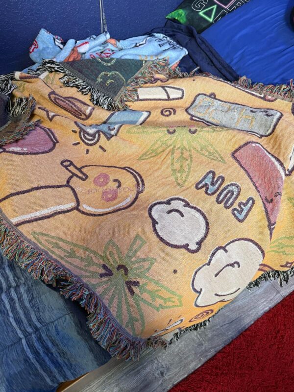 歡樂肆貳零圖騰地毯 420 Fun Cartoon Blanket：圖片 4
