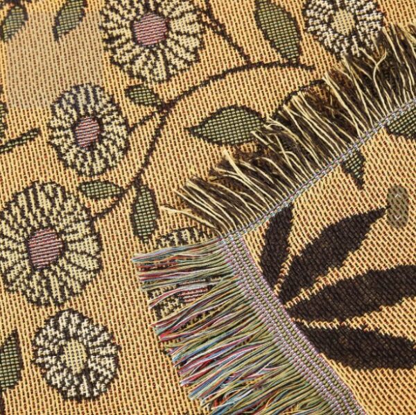 大麻花園地毯 Botanical Chill Blanket：圖片 3