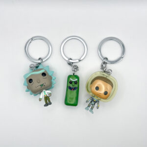Rick & Morty 鑰匙圈公仔 STAYHOME